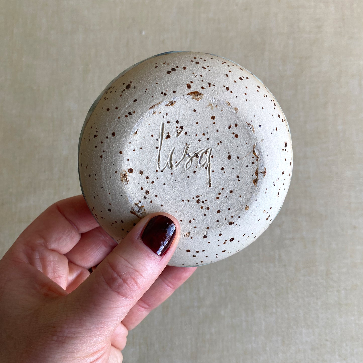 Äggkopp – Blue Leopard