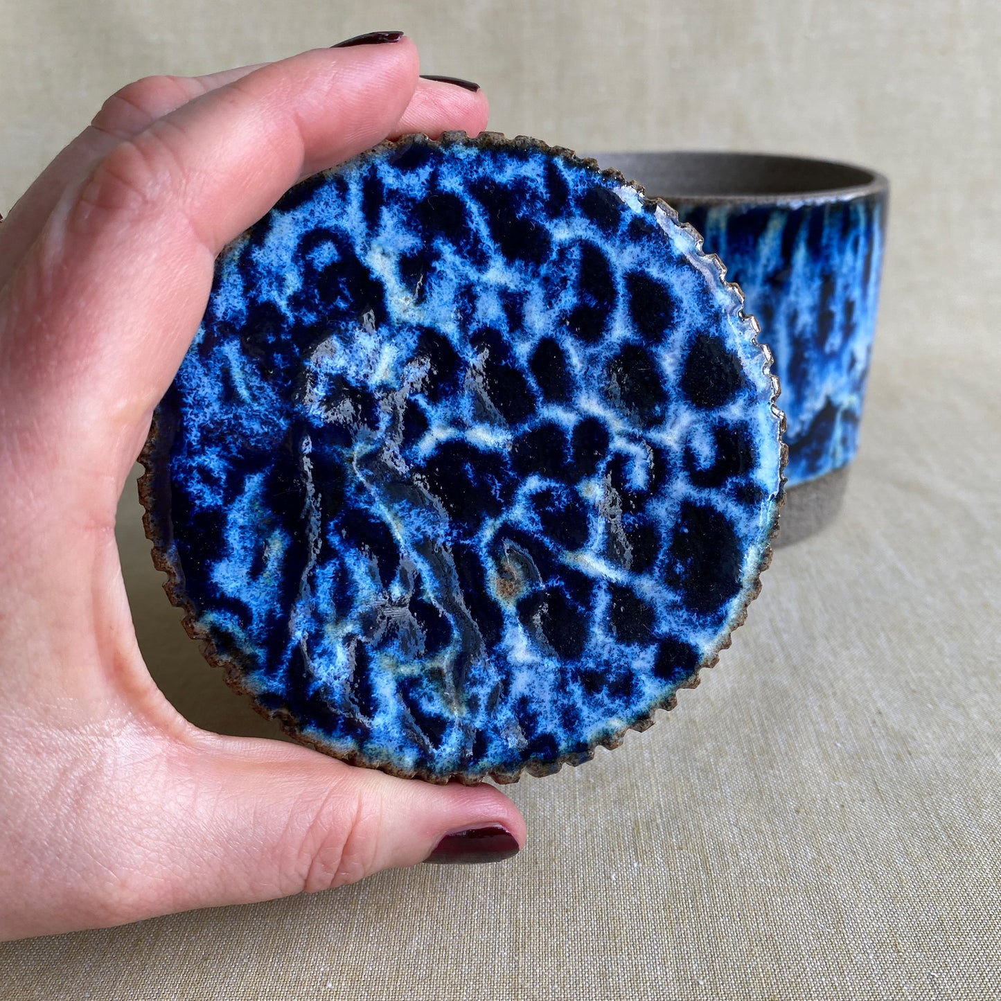 Smörklocka - Blue Leopard