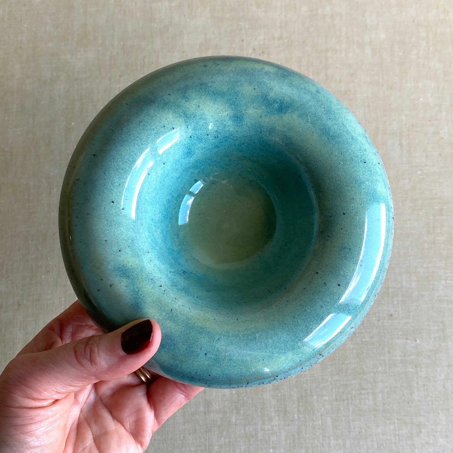 Bullig skål – Turquoise Oyster