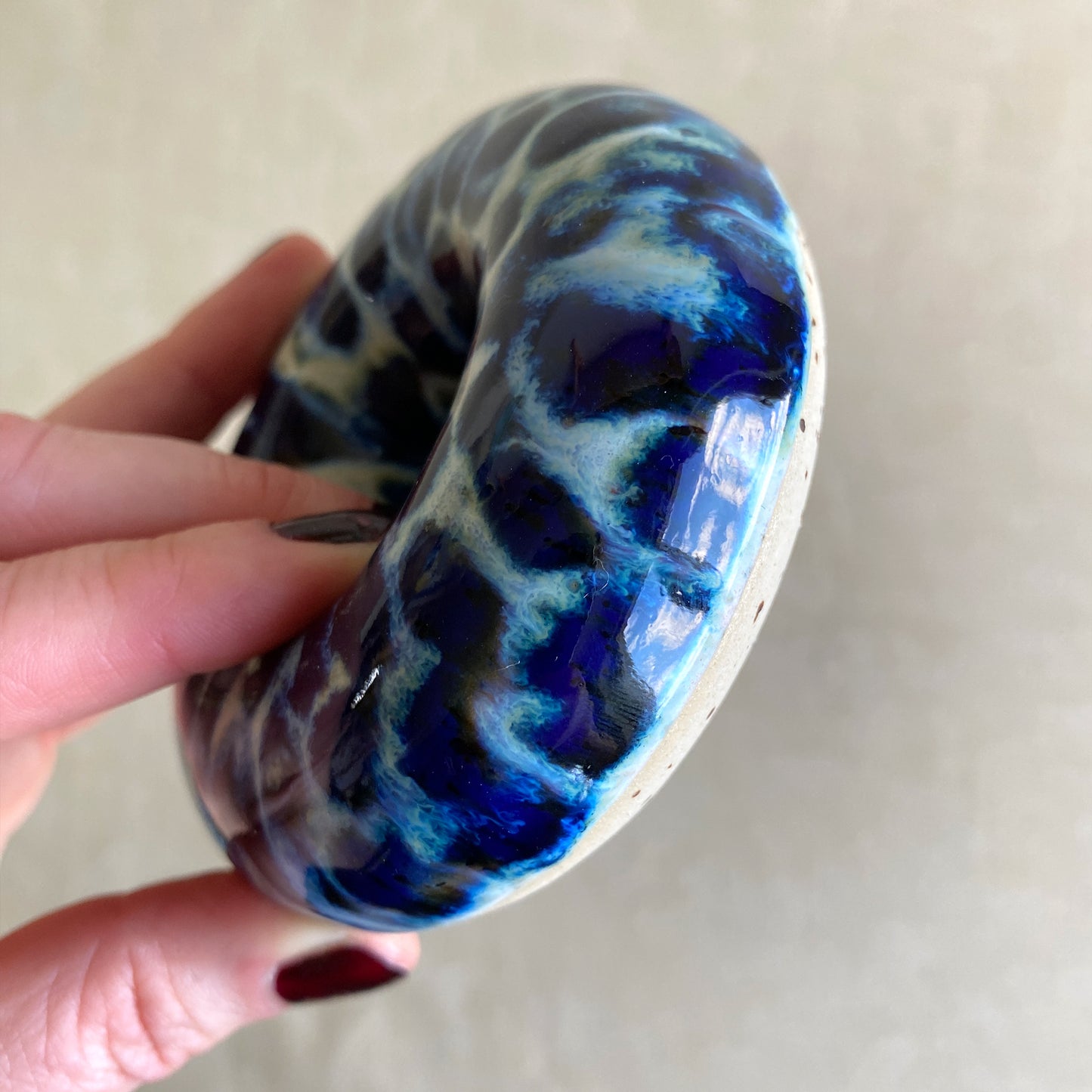 Äggkopp – Blue Leopard