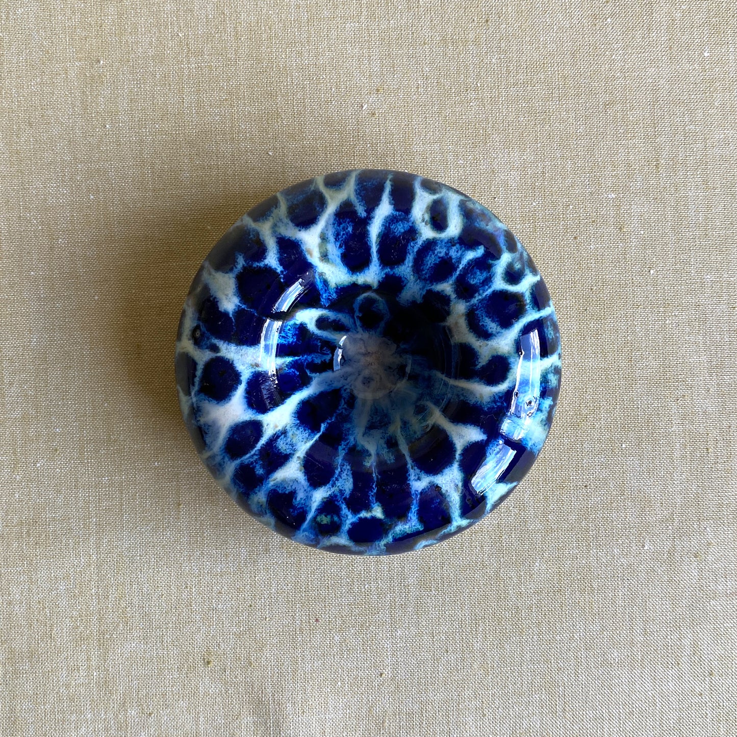 Äggkopp – Blue Leopard