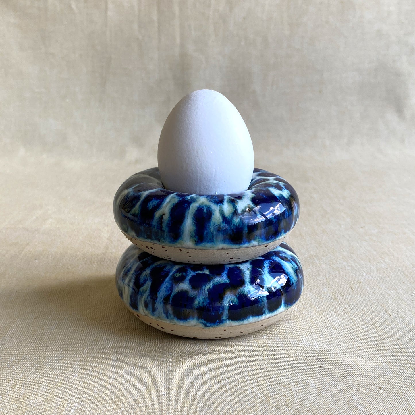 Äggkopp – Blue Leopard