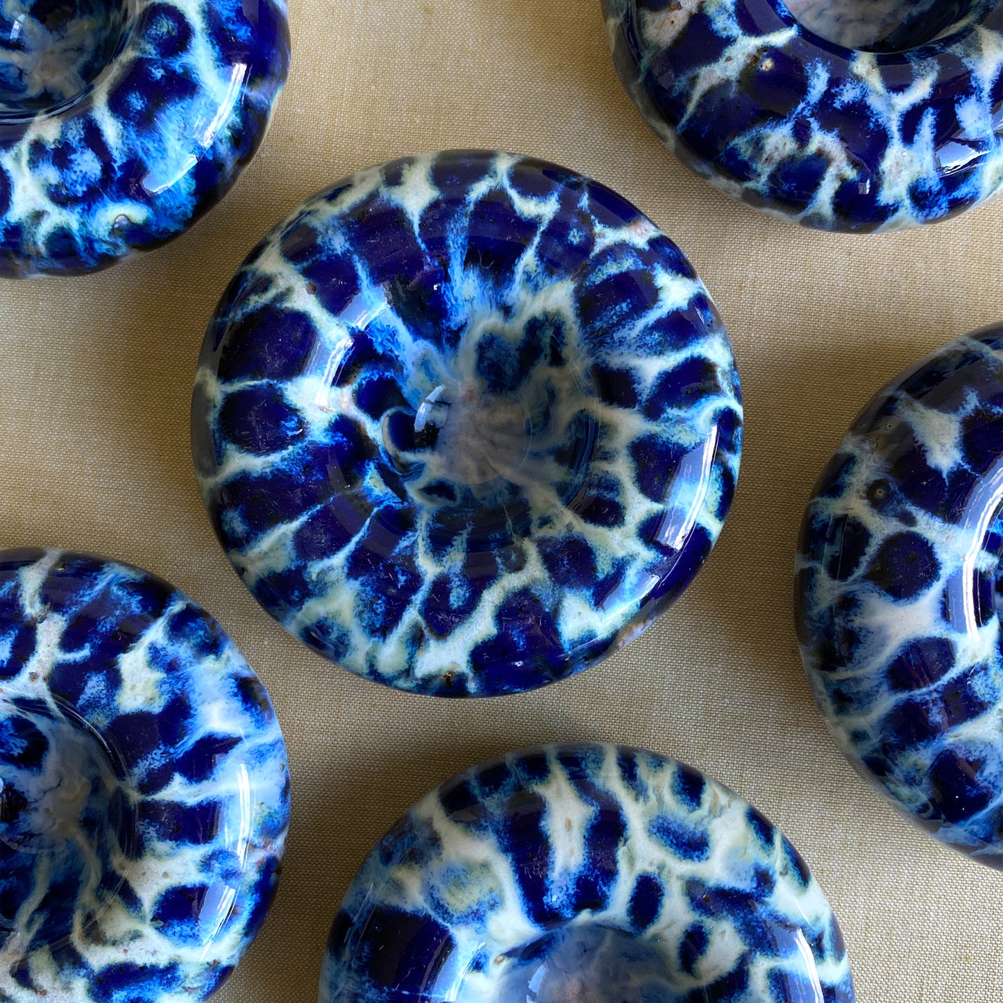 Äggkopp – Blue Leopard