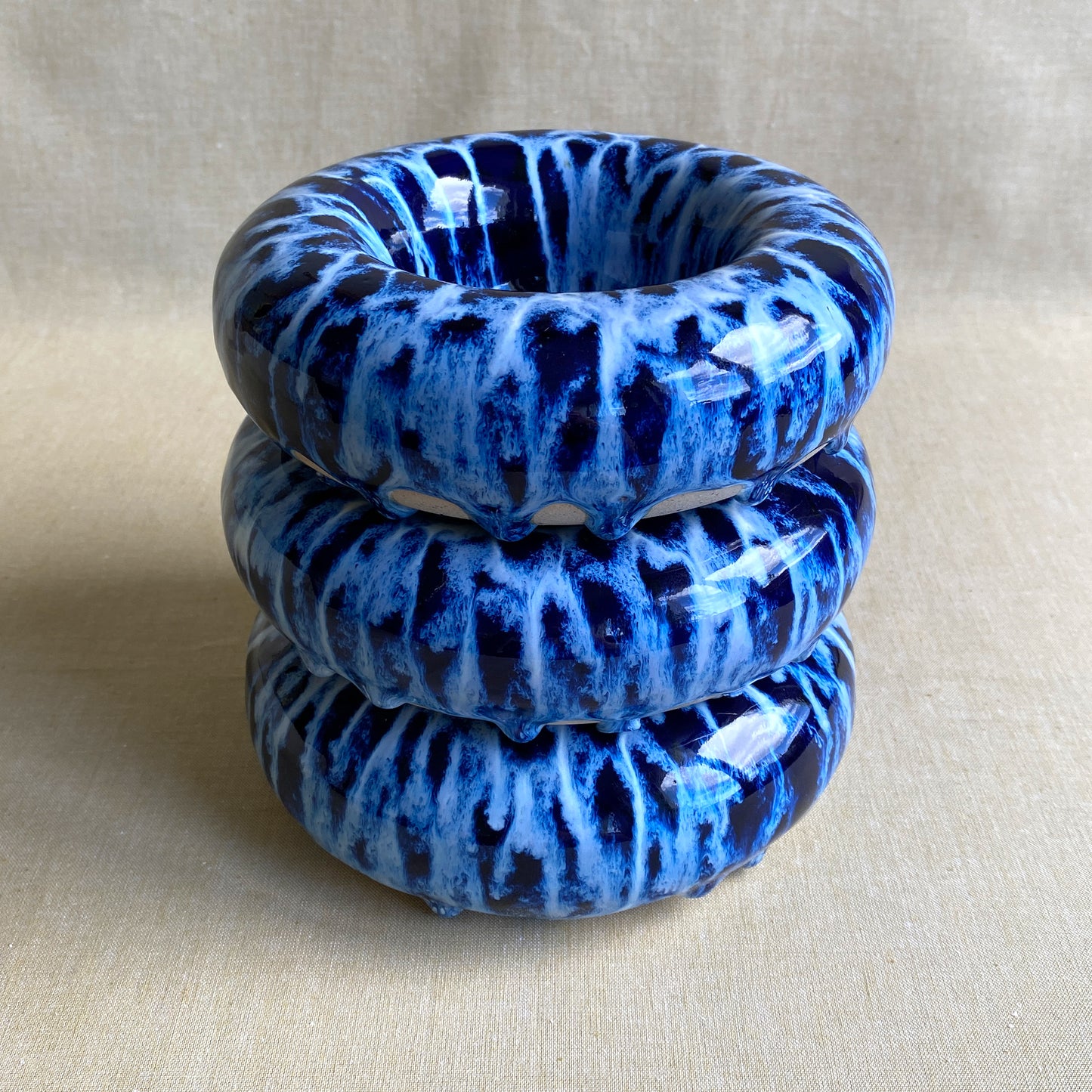 Bullig skål – Blue Leopard