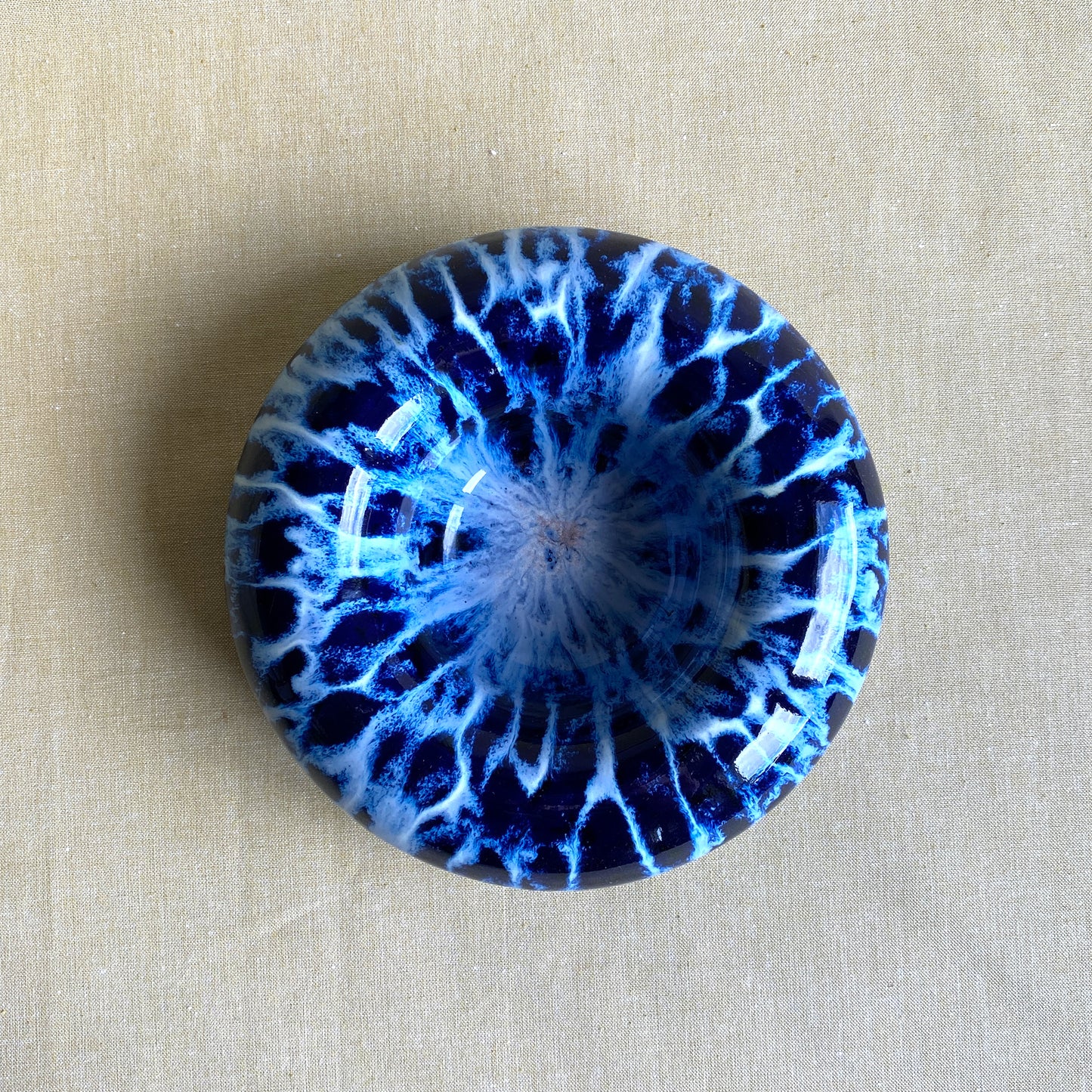 Bullig skål – Blue Leopard