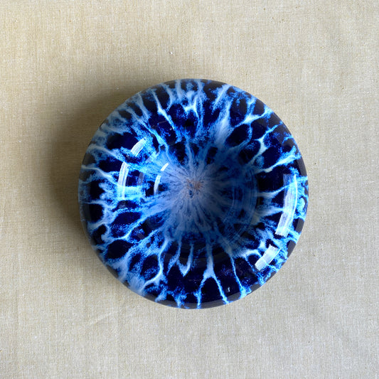 Bullig skål – Blue Leopard