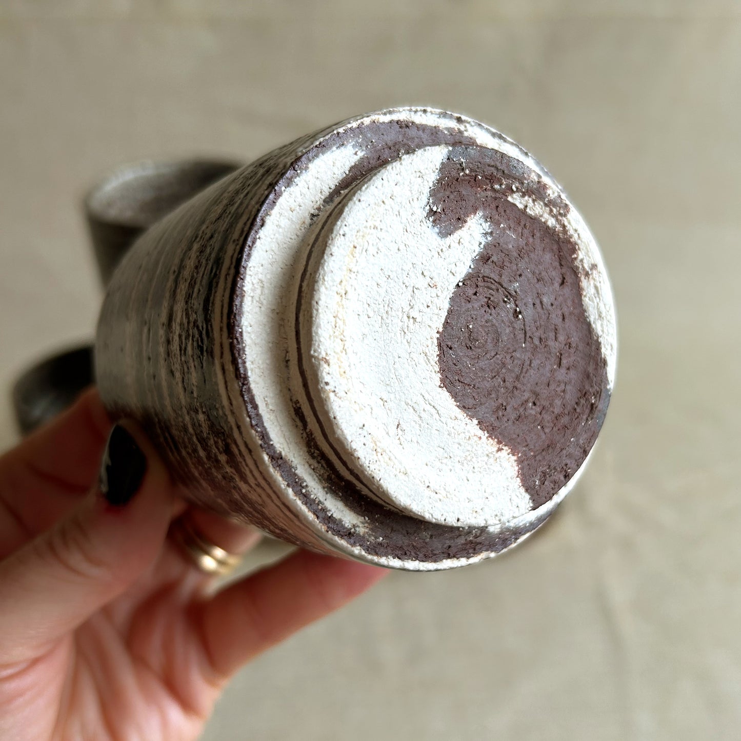 Kaffekopp – Zebra – rät fot