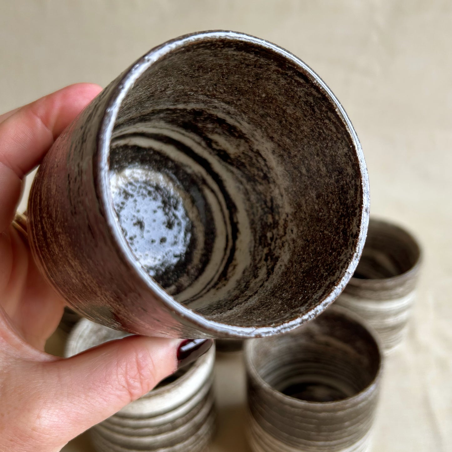 Kaffekopp – Zebra – rät fot