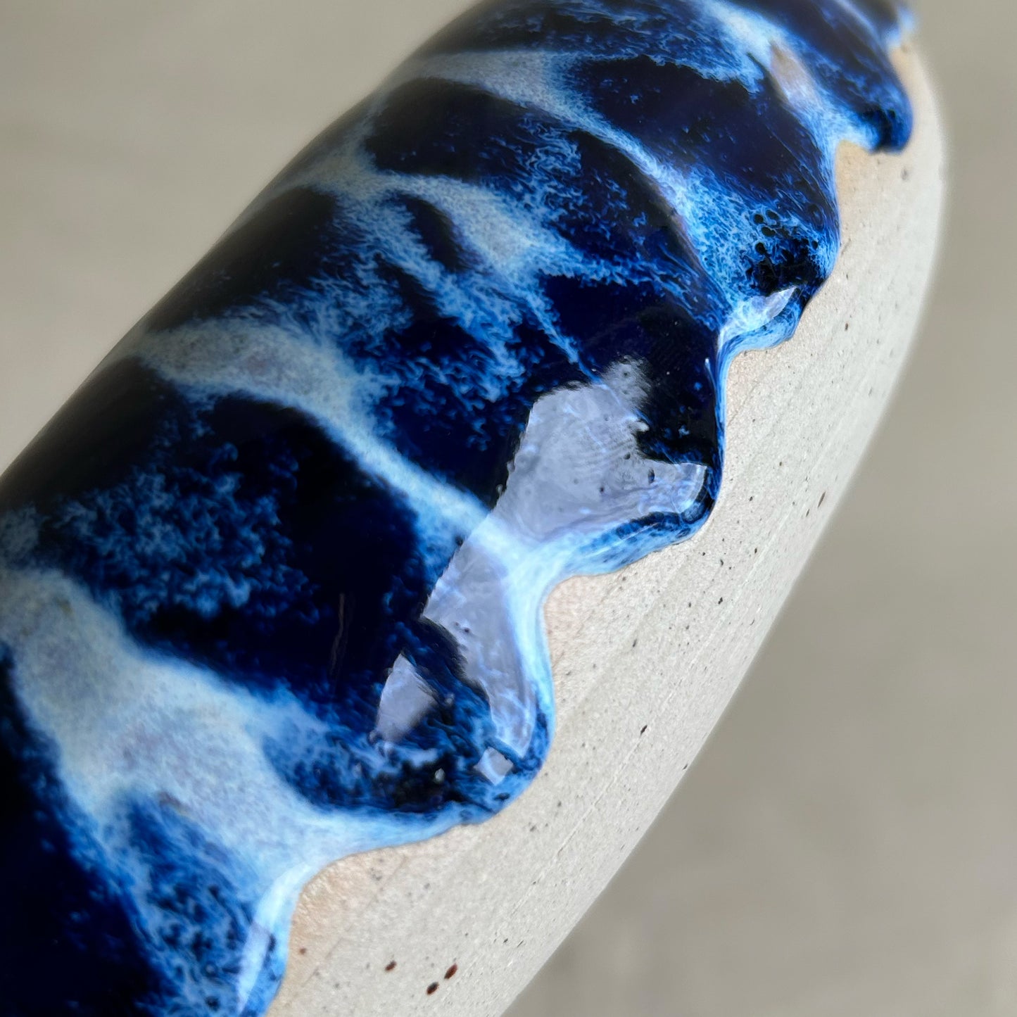 Väggkonst & skål – Blue Leopard No. 02