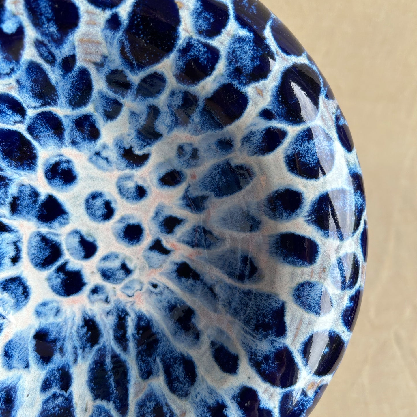 Väggkonst & skål – Blue Leopard No. 02