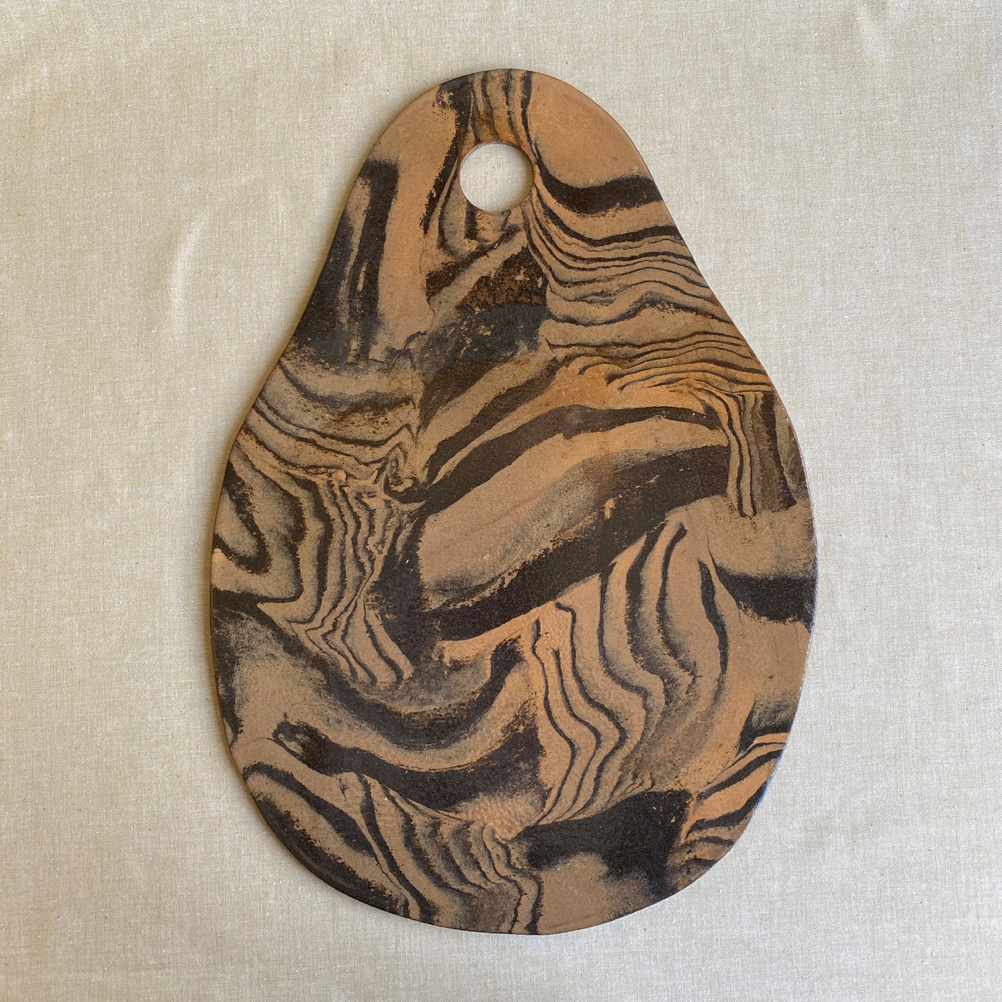 Handgjord Ostbricka – XL – Earth