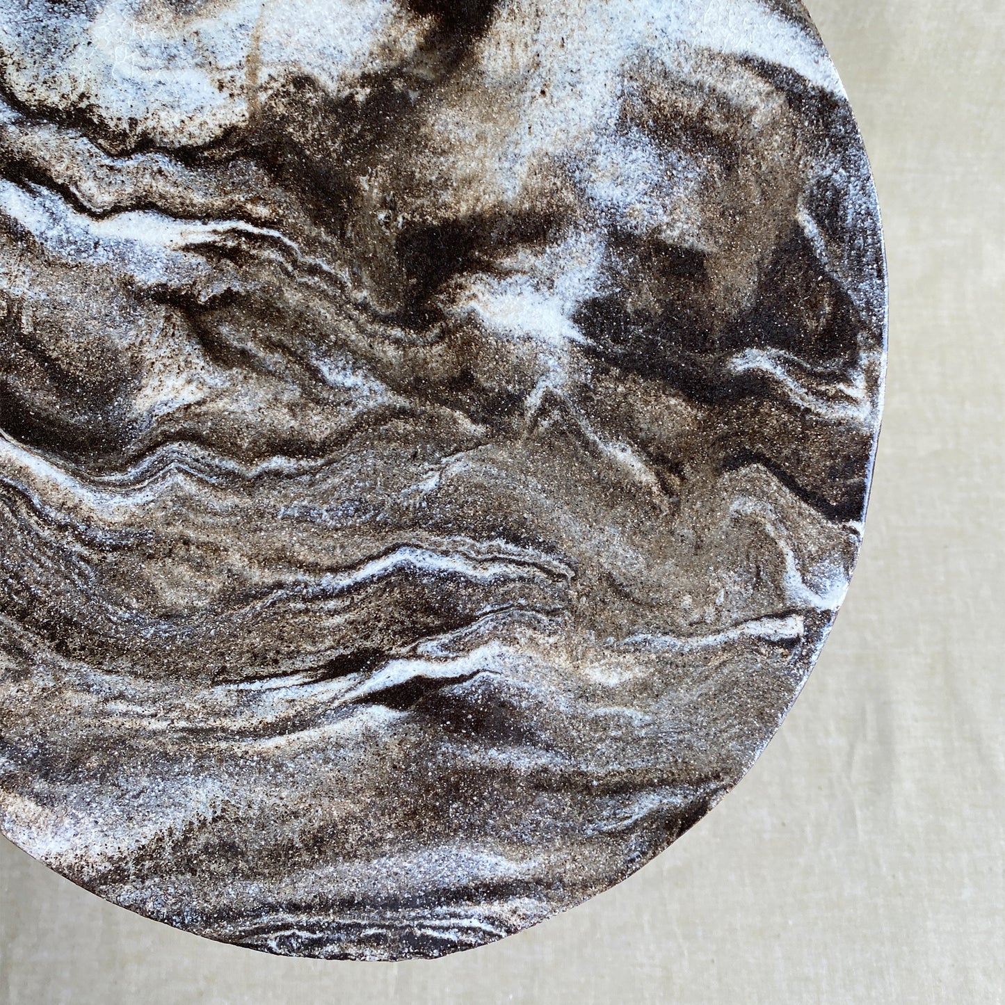 Handgjord ostbricka – M – Stardust