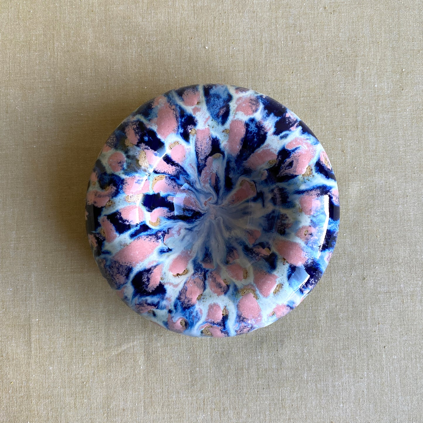 Bullig skål – Pink Leopard