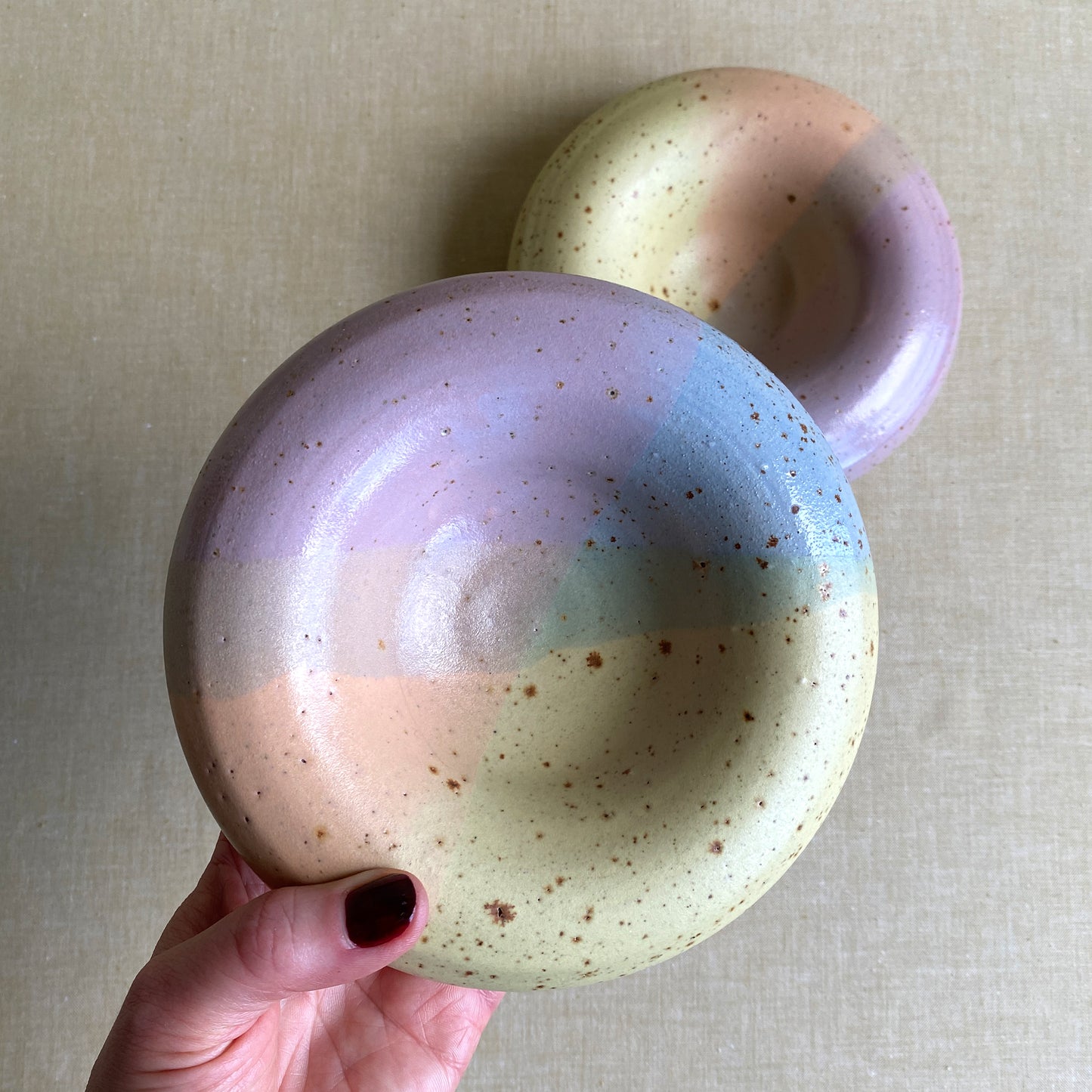 Bullig skål – Rainbow Fade