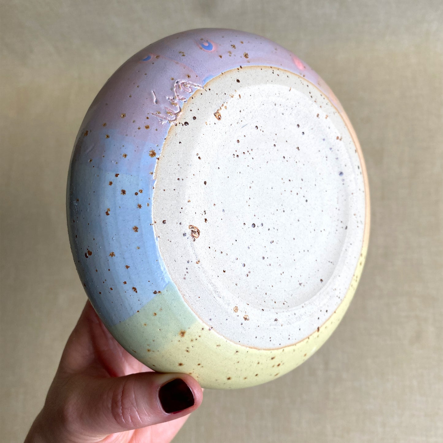 Bullig skål – Rainbow Fade