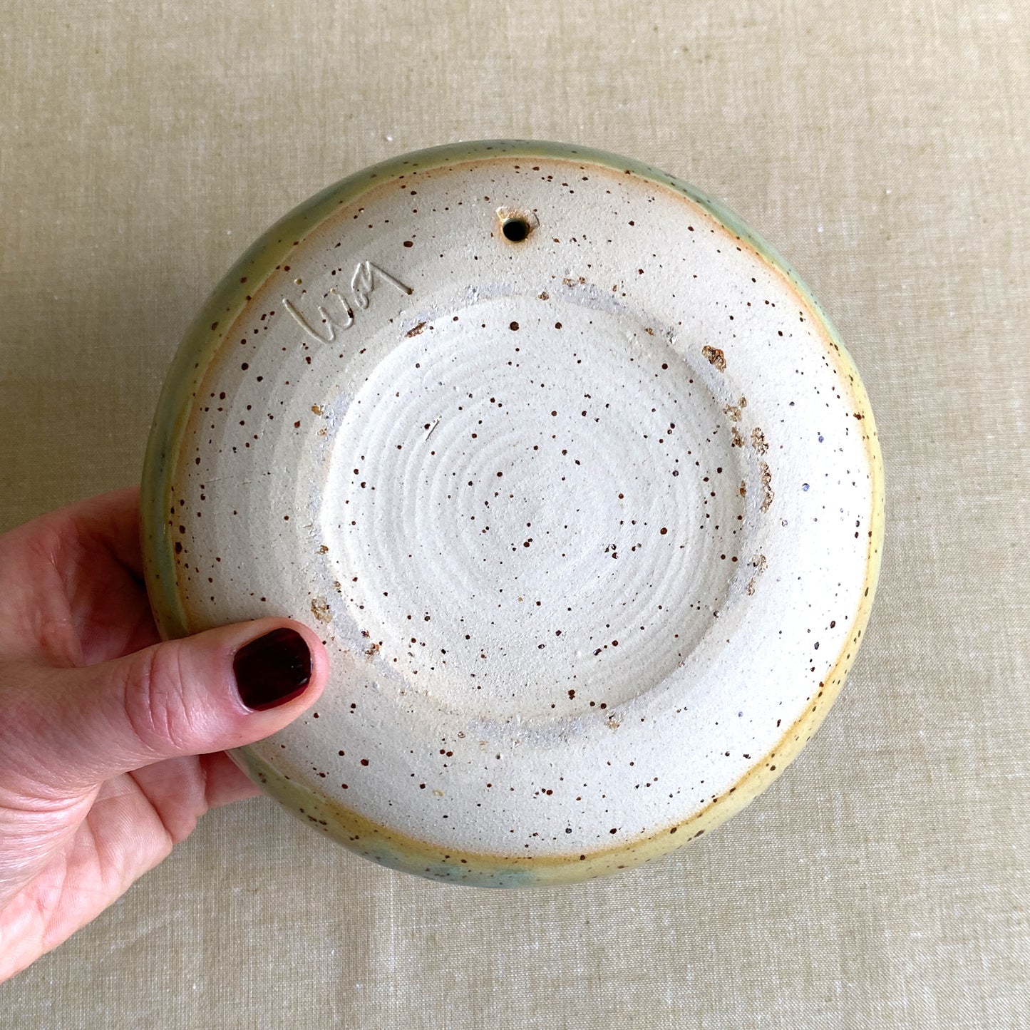 Bullig skål – Speckled Oyster