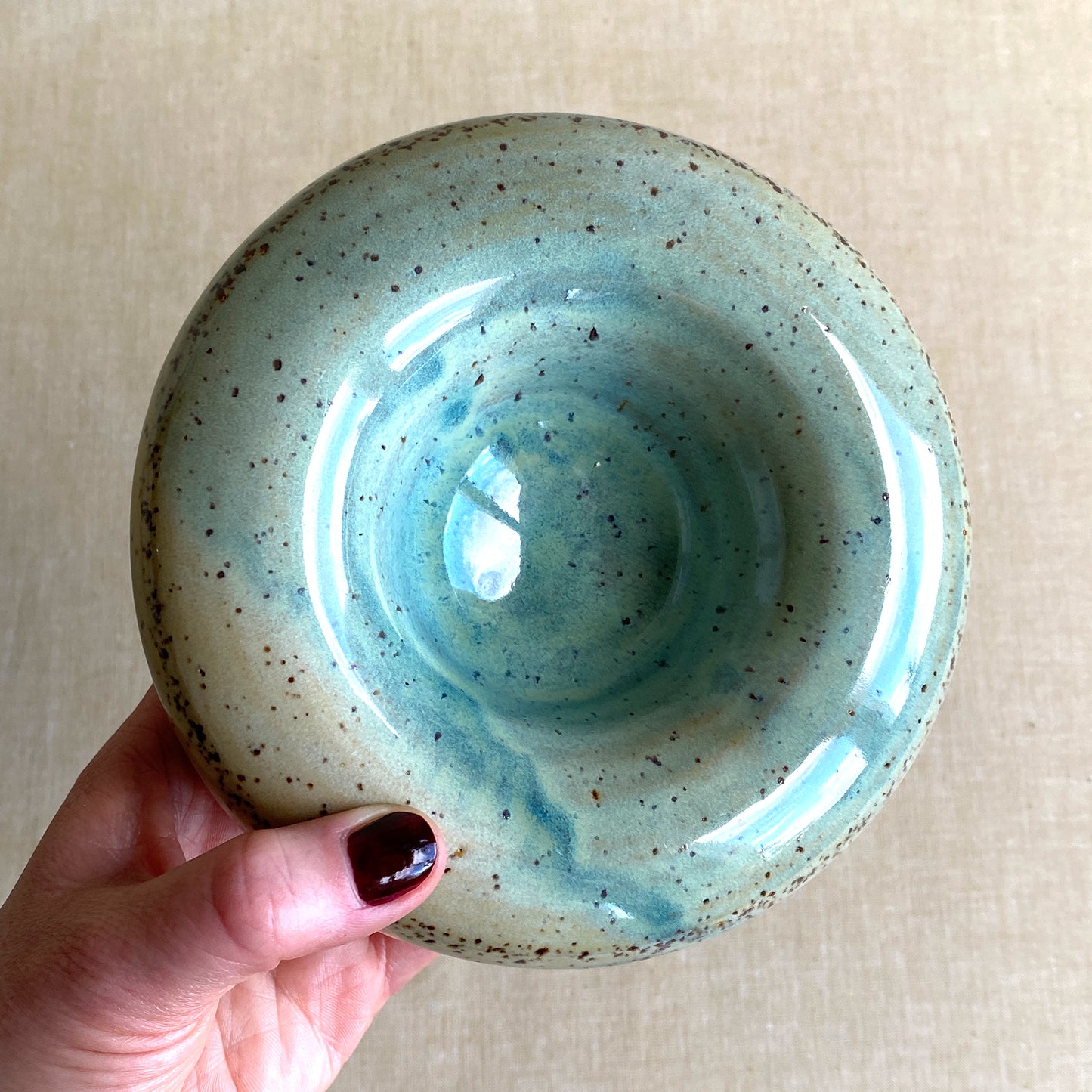 Bullig skål – Speckled Oyster