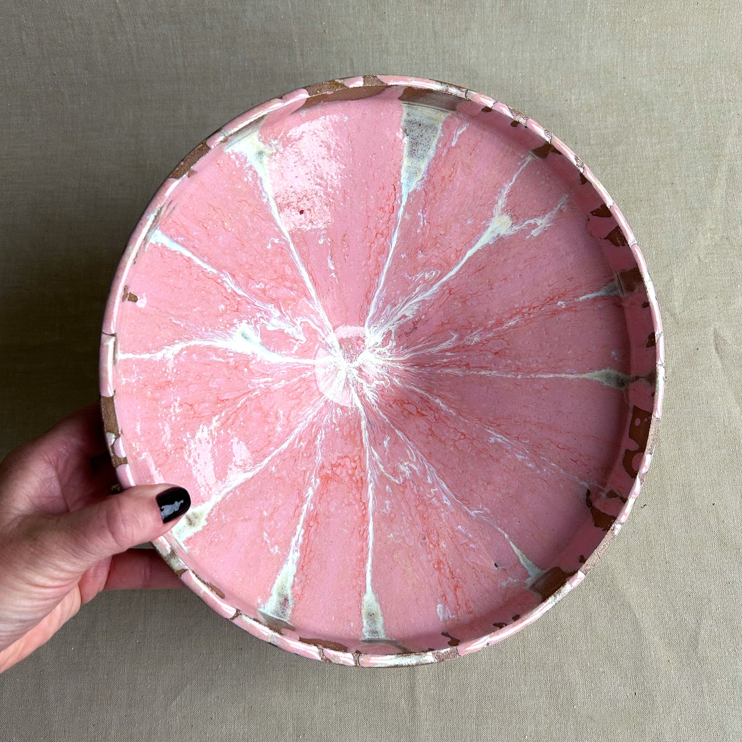 Stor skål – Sorbet Swirl No. 02