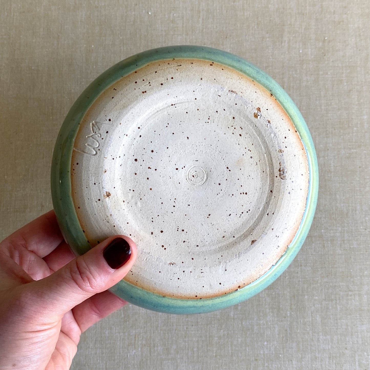 Bullig skål – Turquoise Oyster