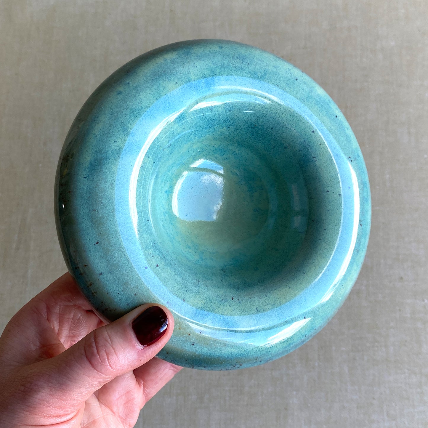 Bullig skål – Turquoise Oyster