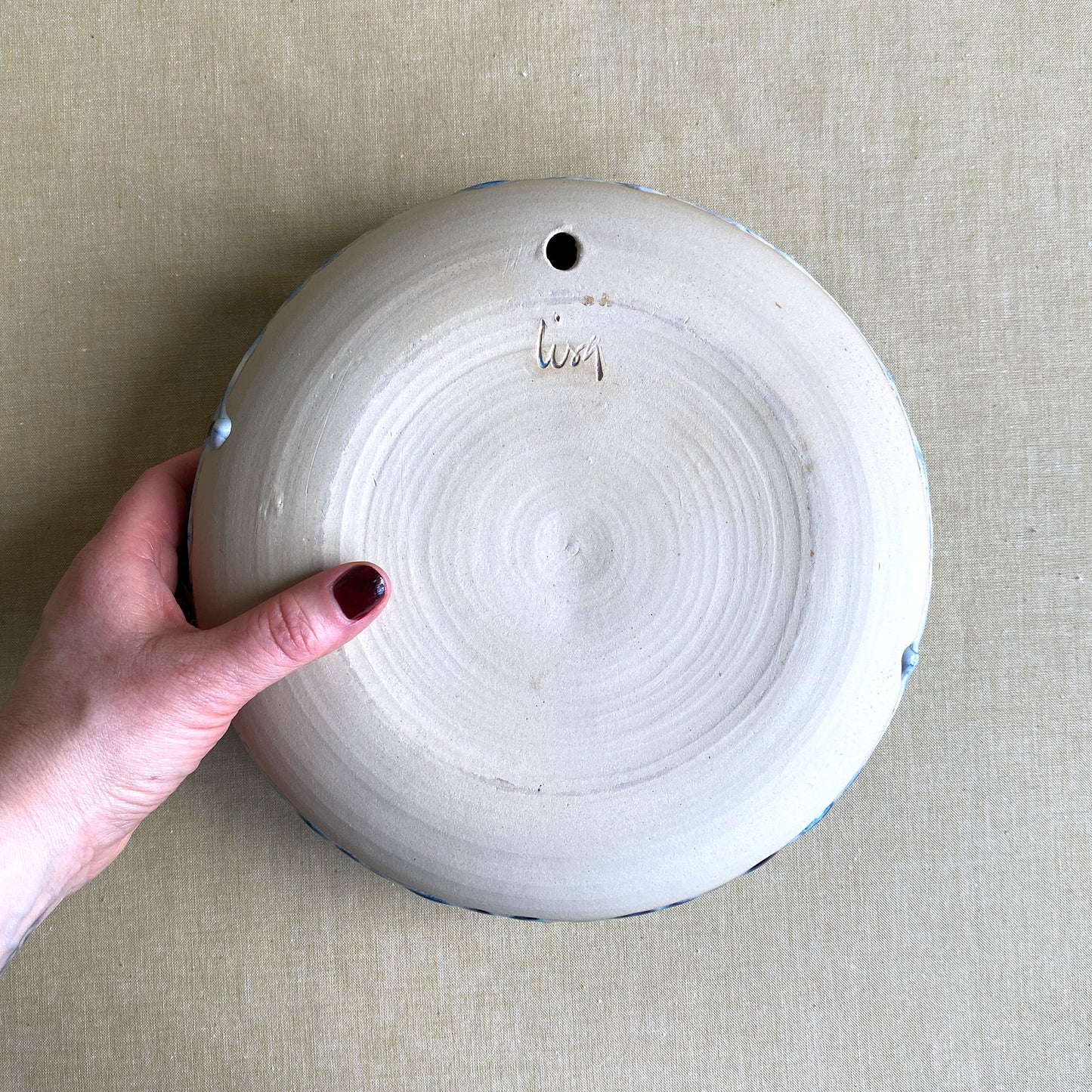 Väggkonst & skål – Blue Leopard No. 01