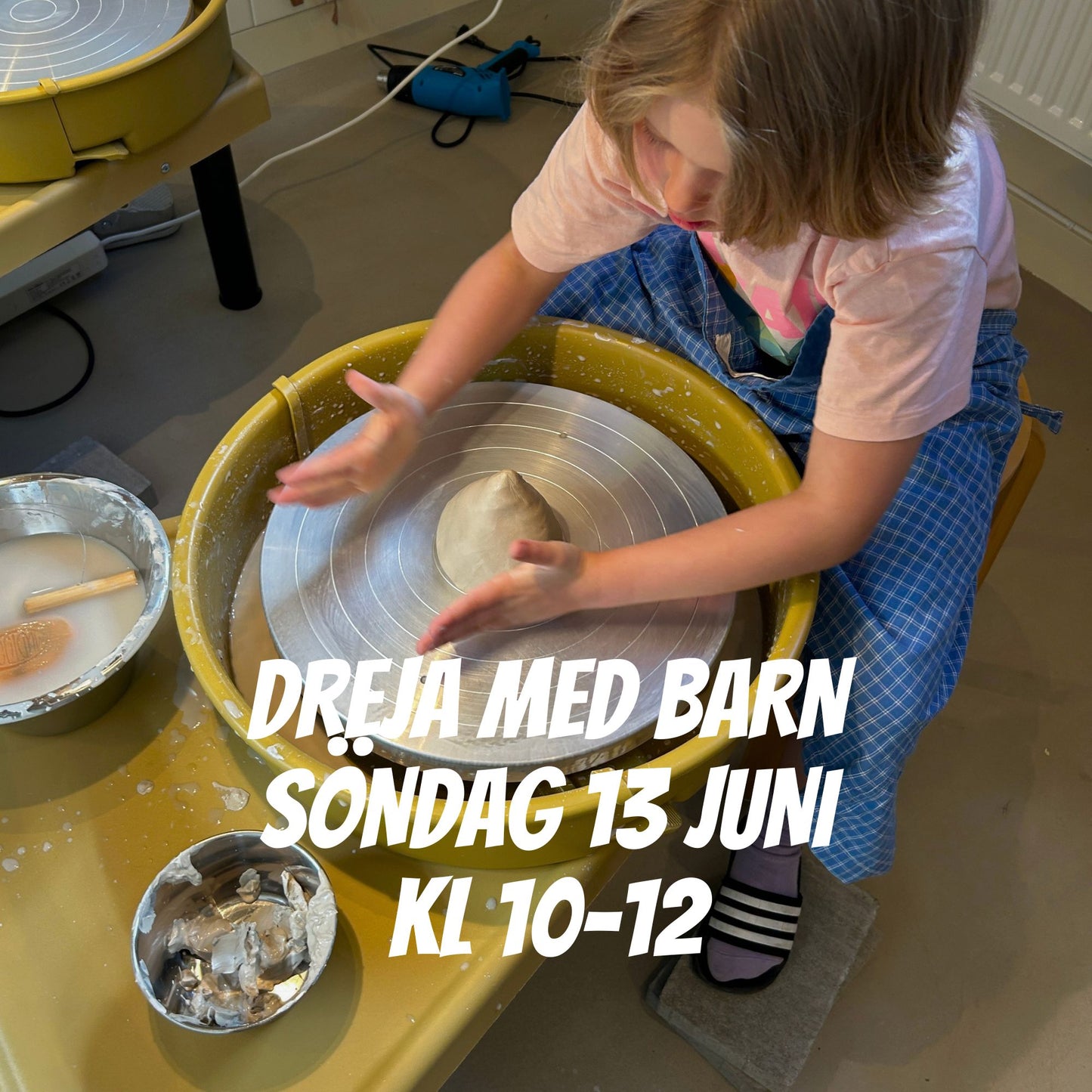 Prova på drejning med barn – söndag 14 juni, kl 10–12